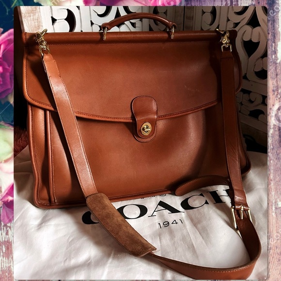 VINTAGE COACH BEEKMAN BRIEFCASE LAPTOP BAG PIRTFOLIO BAG 5266 - Picture 3 of 17